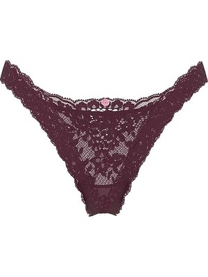 Dream Angels Dantelli Brazilian Külot - (Tek Renk)