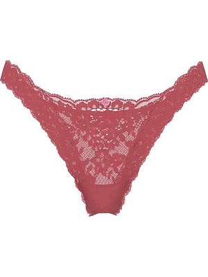 Dream Angels Dantelli Brazilian Külot - (Tek Renk)