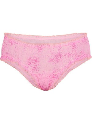 Pink Pınk Wink™ Fırfırlı Cheeky Külot - Pembe Leoparlı