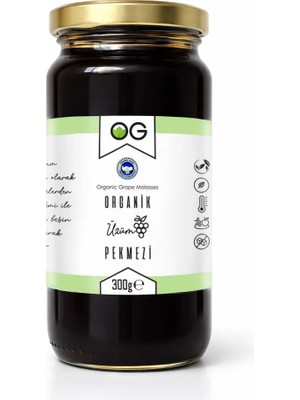 OG natural Organik Üzüm Pekmezi 300 gr