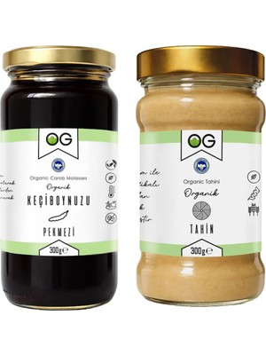 OG natural Organik Keçiboynuzu Pekmezi Ve Organik Tahin