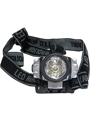 Pileli Store 9 Led’li Pilli Kafa Lambası Güçlü Aydınlatma Kompakt Taşınabilir Model WT-042