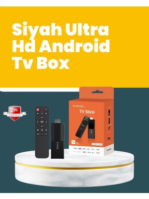 Zenvia Android Tv Stick Wifi ve Bluetooth Bağlantılı