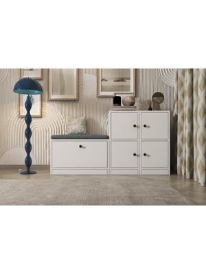 Modüler Şark Köşesi - Kapaklı Depolama Alanlı Dinlenme Alanı NRG-DLM-1017