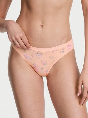 Victoria's Secret Esnek Pamuklu Bikini Külot - Deniz Kabuğu