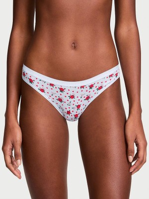 Victoria's Secret Esnek Pamuklu Bikini Külot - Uçuk Mavi