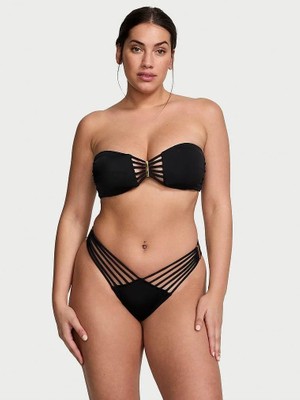 Victoria's Secret Swim Askılı Brazilian Bikini Altı - Siyah