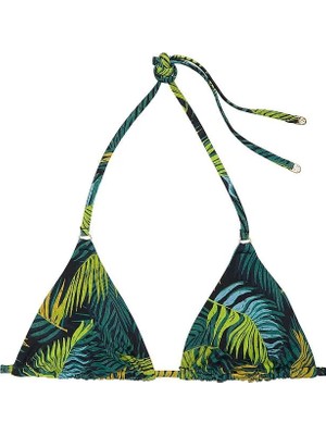 Victoria's Secret Swim Essential Üçgen Bikini Üstü - Palmiye