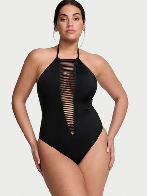 Victoria's Secret Swim Askılı Biyeli Mayo - Siyah