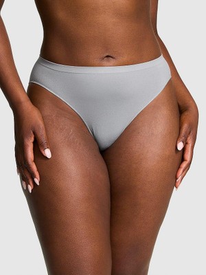 Pink Seamless Bikini Külot - Gri Oasis