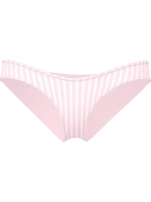 Victoria's Secret Swim Essential Brazilian Bikini Altı - Yeşil Pembe Çizgili