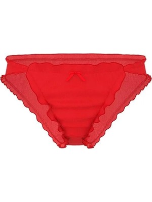Dream Angels Kalpli Şifon Bikini Külot - (Tek Renk)