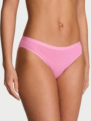 Victoria's Secret Esnek Pamuklu Bikini Külot - Toz Pembe