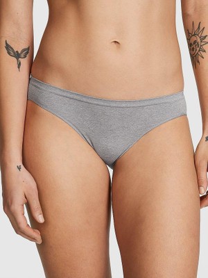 Pink Seamless Bikini Külot - Gri Oasis