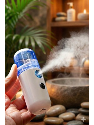 Kaia Life Şarjlı Mini Yüz Nemlendirici Dezenfektan  Mist Sprayer