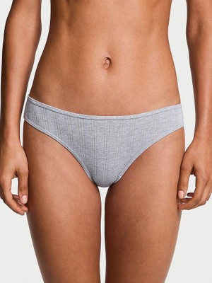 Victoria's Secret Ultra Ince Modal Bikini Külotu - Açık Kırçıllı Gri