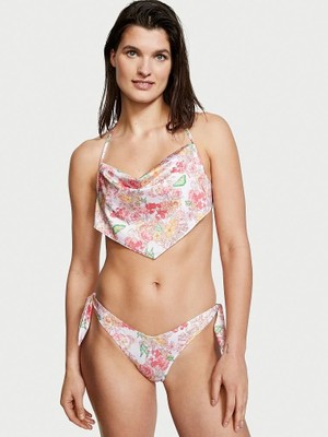Victoria's Secret Brazilian Bikini Altı - Kelebek Desenli Beyaz