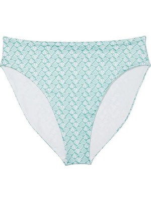 Victoria's Secret Essential Yüksek Bel Bikini Altı - Yeşil Kabuk