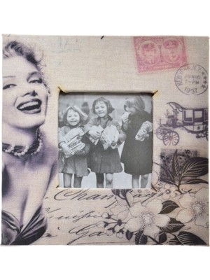 Kaia Life Decotown Marilyn Monroe Tasarım Ahşap Resim Fotoğraf Çerçevesi