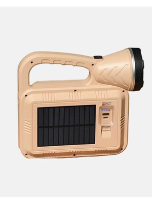 Alev Efektli Solar Lamba Cob Işıklı Taşınabilir Bahçe Kamp Aydınlatma