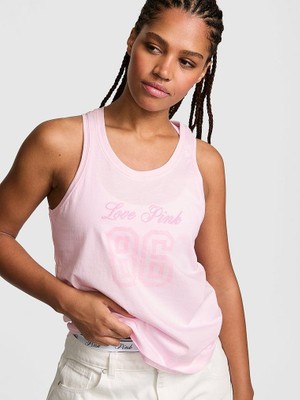 Pink Kampüs Pamuklu™ Atlet - Pembe Lale
