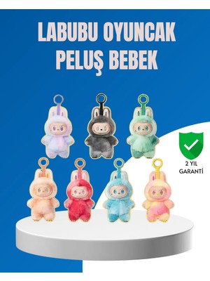 Dekoratif Labubu Karakter Figürü – Kaliteli Peluş Malzeme