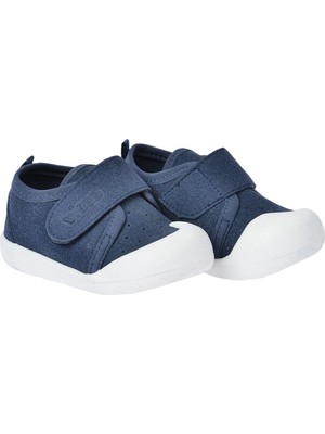 Vicco Sandalet Microfiber Malzemeden Erkek Çocuk İlk Adım Ayakkabı 19 Numara Lacivert