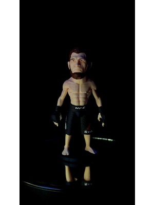 Arez Figür Ufc Khabib Nurmagomedov Figür 15 cm El Boyama Koleksiyonluk Dekoratif 3D Baskı