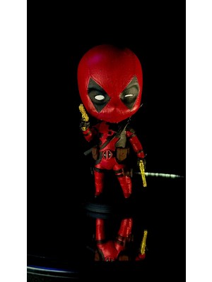 Arez Figür Deadpool Figür 10 cm El Boyama Koleksiyonluk Dekoratif 3D Baskı
