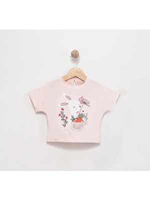 Babydoll T-Shirt Divo Pudra