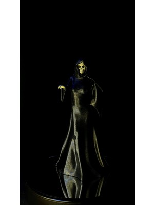 Arez Figür Lady Death Figür 21 cm El Boyama Koleksiyonluk Dekoratif 3D Baskı