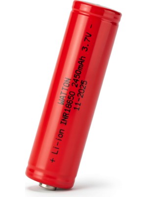 Periboia 18650 2450MAH 3.7V Li-Ion Şarj Edilebilir Pil Güçlü Performans Yüksek Kapasiteli WT-INR18650