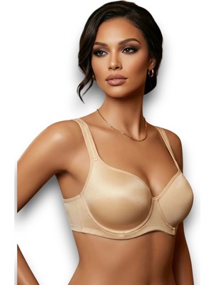 FANİLAM Ultra Soft Toparlayıcı Sütyen C Cup Büyük Göğüsler Için Özel Balenli Konfor Le Jardin
