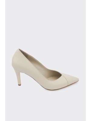 Derinet Hakiki Deri Kadın Stiletto