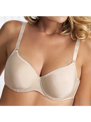 FANİLAM Orkide Dolgusuz Soft Cup Toparlayıcı Sütyen – Büyük Beden, Yumuşak ve Rahat 8100
