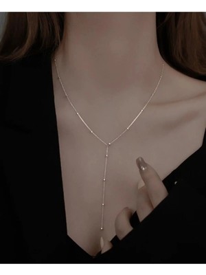 İpar Aksesuar Gold Altın Kaplama Kararması Olmaz Zarıf Toplu Zıncır Kolye