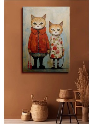 Şehzat Kanvas Duvar Tablosu Tekli Canvas Tablo Boho Klasik Modern 130