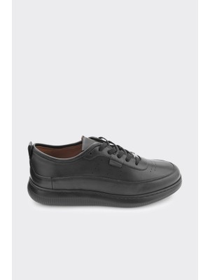Derinet Hakiki Deri Bağcıklı Erkek Sneaker