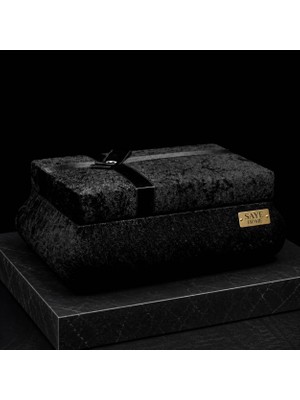 Saye Home Damat Bohça Sandığı - Çeyiz Nişan Bohça Sandık Tıraş Set Kutusu