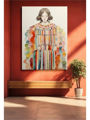 Şehzat Kanvas Duvar Tablosu Tekli Canvas Tablo Boho Klasik Modern 144