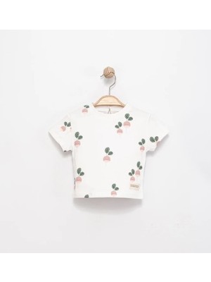Babydoll T-Shirt Divo Beyaz