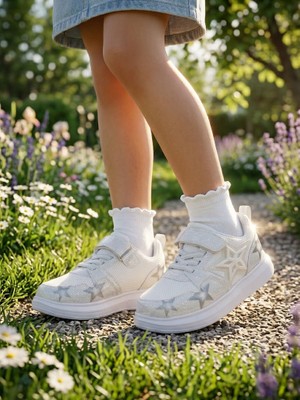 Foopi Velora Phylon Cırtlı-Lastikli Kız Sneaker 31-35