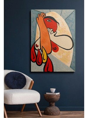 Şehzat Kanvas Duvar Tablosu Tekli Canvas Tablo Boho Klasik Modern 035