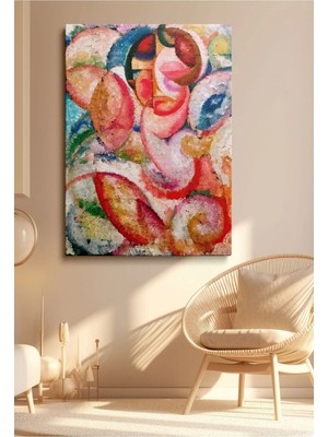Şehzat Kanvas Duvar Tablosu Tekli Canvas Tablo Boho Klasik Modern 048