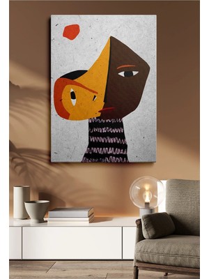 Şehzat Kanvas Duvar Tablosu Tekli Canvas Tablo Boho Klasik Modern 122