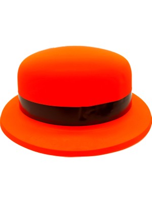 Renas Store Neon Partisi Turuncu Renk Melon Plastik Parti Şapkası