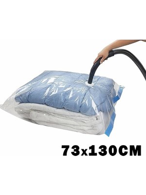 EkoAlışverişDünyam 73X130 Jumbo Vakumlu Poşet Hurç Bag (5510)