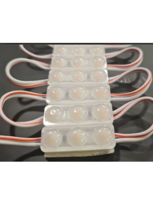 Erbay 20 Adet Mini Modül LED 12 Volt Su Geçirmez (Mavi)