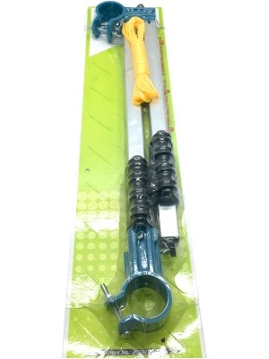 EkoAlışverişDünyam Plastik Kulplu Küpeşte Makaralı Katlanır Çamaşır Askısı (5510)