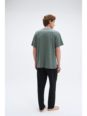 Pijadore 2065  Kısa Kollu Erkek Pijama Takım